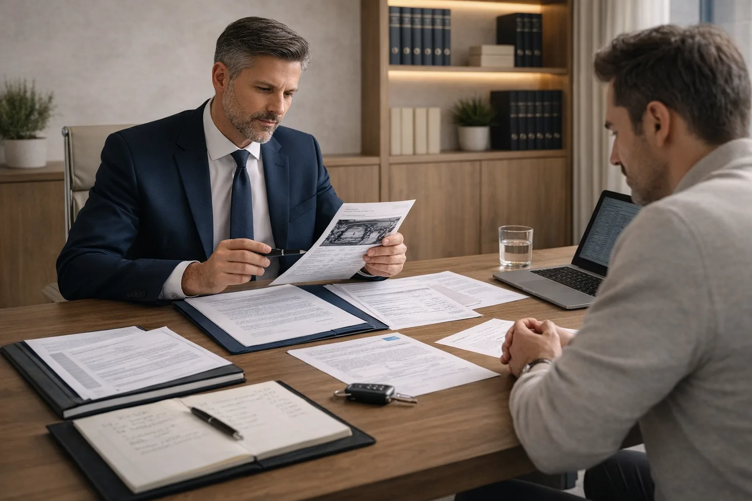 Revisión jurídica de documentación e informe técnico por vicios ocultos en vehículo en Murcia